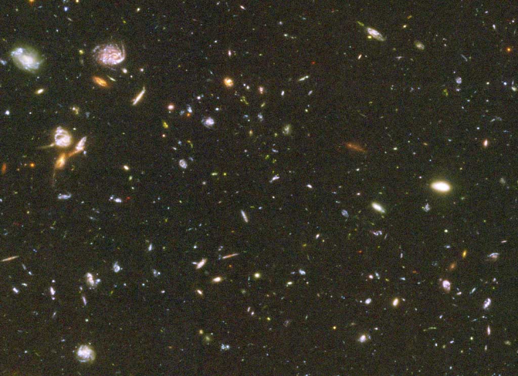 Hubble ultra deep field - detail
